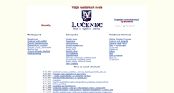 Desktop Screenshot of old.lucenec.sk
